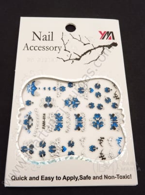 Autocolant 3D pentru decorarea manichiurii 1 bucată 181435