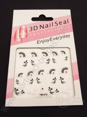 Autocolant 3D pentru decorarea manichiurii 1 bucată 181397