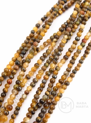 Mărgele ochi de tigru 2mm ~200 buc 1 buc 351816