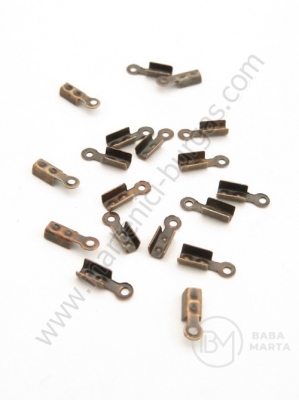 Duza 2.5x8mm culoare cupru orificiu 2mm 200 buc 301214