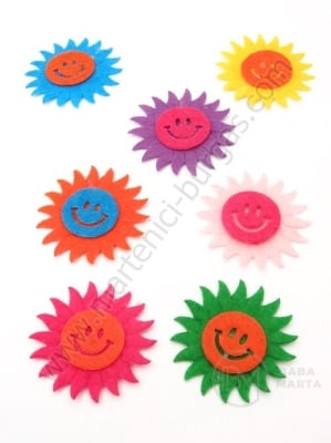 Pâslă Sun 33mm mix 1 pachet 20 buc 181902