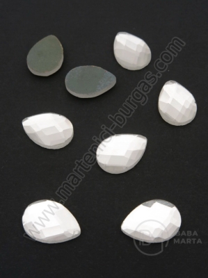 Picatura de vitola 10x14mm transparentă pentru lipici hote 1 pachet 20 pcs 151392