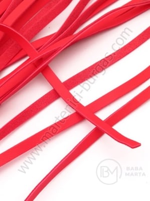 Panglică din piele artificială roumă 5x1.5mm 1 metru 421118