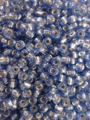 Sticlă argintie albastră de brad 3mm 50g 333013