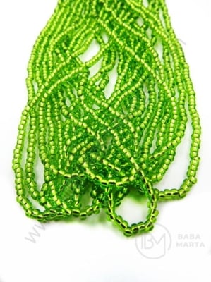 Mărgele cehe PRECIOSA din glass 2mm ~55cm şir 1 paket 12 şiruri 331709