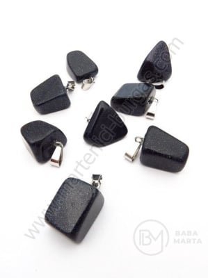 Pandantiv Aventurină Albastră 15~35x10~20x5~15mm 1 buc 355564