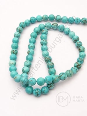 Albastru turcoaz 6mm ~64 buc 1 buc 351168