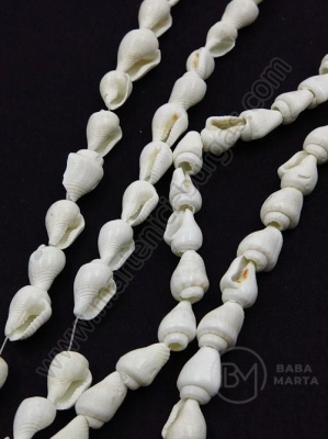 Sfoară scoici 6~11x4~7mm gaură 0.5~1mm ~140cm ~150 buc 1 buc 355609