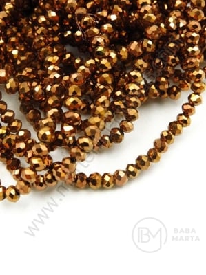 Șir de cristale ~3x~2.5mm ~150 buc ~37cm 1 buc 342747