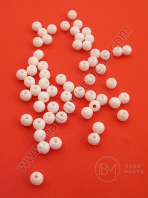 Bilă albă 4mm 40g ~1200 buc 311047