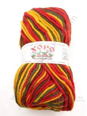 Fir HORO colorat 100% lână 100g ~130 metri 431179
