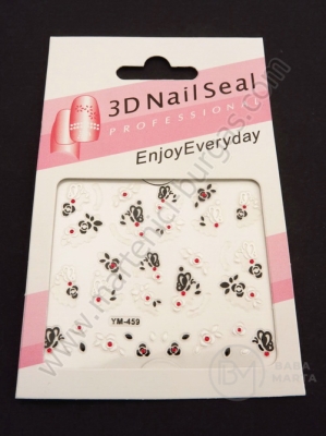 Autocolant 3D pentru decorarea manichiurii 1 bucată 181407