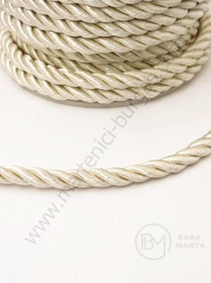 Cordon de poliester elastic 5mm 1 metru 441293