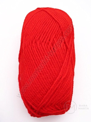 Fir roșu 30% lână 70% acrilic Fire Art Shetland 100g ~220 metri 431380