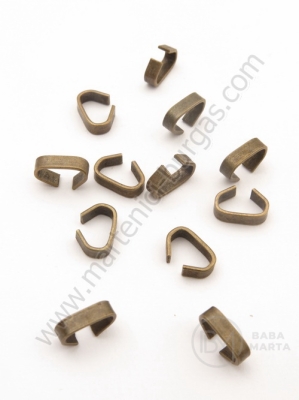 Dop metalic (separator) bronz antic 9x5x2.5mm ~30buc 301576