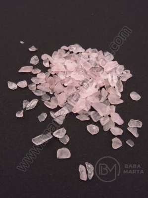 Așchii de cuarț roz natural 2~8x2~4mm fără gaură 1 pachet 40g 355261
