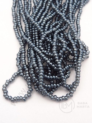 Mărgele cehe PRECIOSA din glass 2mm ~55cm şir 1 paket 12 şiruri 331766