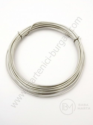 Sârmă de aluminiu 1,5 mm culoare gri 1 pachet ~5 metri 141205