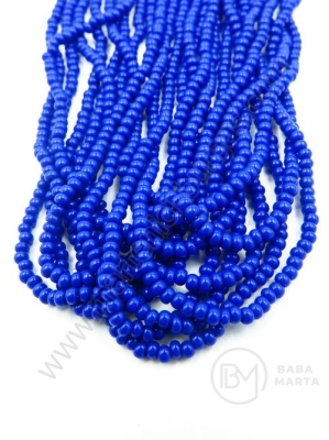 Mărgele cehe PRECIOSA din glass 2mm ~55cm şir 1 paket 12 şiruri 331688