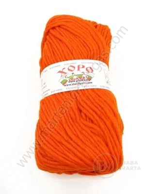 Fir HORO portocaliu 100% lână 100g ~130 metri 431366