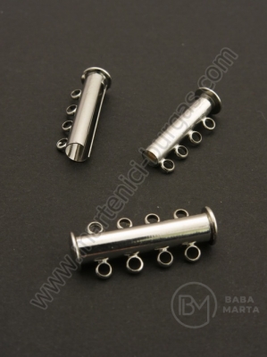 Închizator magnetică 2 bucăți 24x10x7mm color nichel 1 bucată 301228