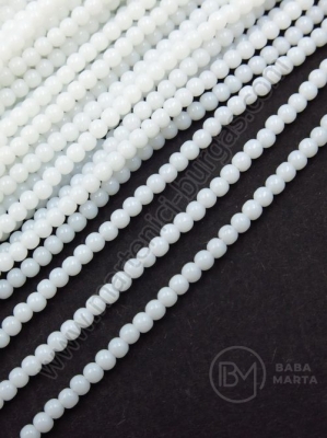 Șir de mărgele 2mm glass gaură 0.5mm ~190 buc 38cm 1 buc 343692