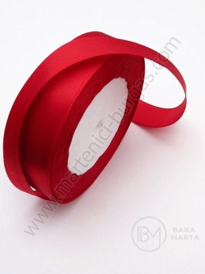Panglică satinată 20mm bordo ~22 metri 451564