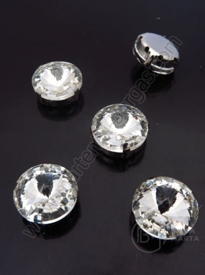 Placă de sticlă (cristal) 14mm transparentă în cutie metalică 1 pachet 5 bucăți 151723