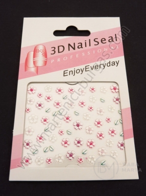 Autocolant 3D pentru decorarea manichiurii 1 bucată 181367