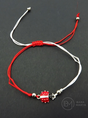 Martenitsa cu buburuza metalică 1 pachet 12 buc 104178