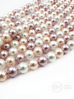 Perle Mallorca 8mm ASORTATE 40cm ~48 buc 1 bucată 355457