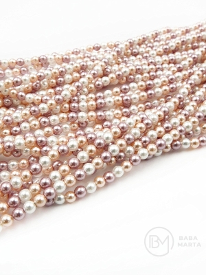Perlă Mallorca 3mm 40cm ~130 buc 1 şir 355732