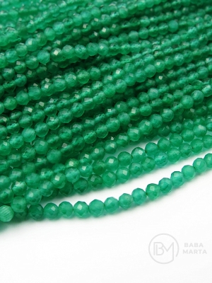 Aventurina ~bilă de 3 mm ~122 bucăți ~40 cm 1 greutate 353161