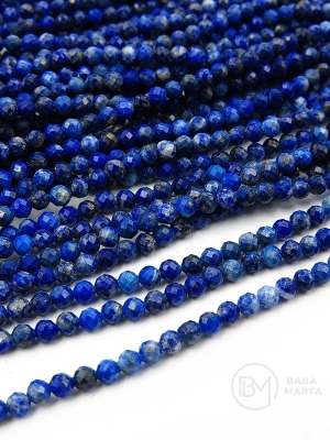 Lapis Lazuli ~ Mărgele fațetate de 3 mm ~ 140 bucăți 353279