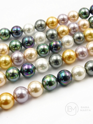 Perle Mallorca 8mm ASORTATE ~40cm ~48 bucăți 1 bucată 355065