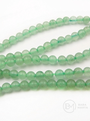 Bilă de aventurină 4mm ~91 pieces 1 buc 351759