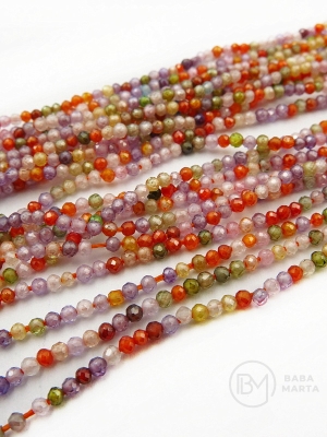 Collier din zirconiu ~2mm ~200 pieces 342664