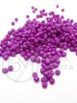 Mărgele de sticlă violet solide 2mm 50g 332138