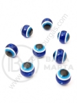 Ochi albastru 10mm gaură 2.2mm 1 pachet 50 buc 312490