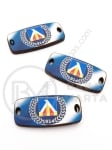 Țiglă de lemn 33x16mm gaură STÂNGĂ 4x2mm 1 pachet 10 buc 182355