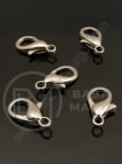 Încuietoare metalică 12x21mm color argintie 10 buc 301512