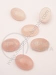 Caboșon cuarț roz 18x13x6mm 1 buc 191075