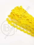 Lățime 5,5 mm zig-zag galben 13 metri 411148