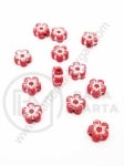 Fir argintiu floare rouma 9x4mm 1 pachet 40g ~235 buc 312359