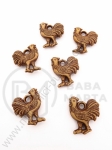 Cocoș 20x17mm imitație lemn 1 pachet 40g ~63 buc 312027