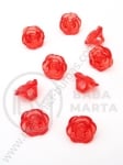 Buton Trandafir 13x8mm vârf roșu 1 pachet 40g ~97 buc 312259