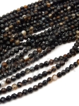 Agat ~ bilă fațetă de 3 mm ~ 125 bucăți 1 buc 352512