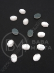 Stick oval transparent 6x8mm pentru ruj fierbinte 1 pachet 20 buc 151398