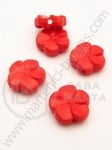 Floare rosu 19x6mm 40g ~26buc 311285
