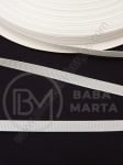 Panglică de satin 6mm, ruptă, albă, 1 pachet, 5 metri, 451463